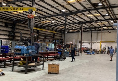 2020 LobePro Assembly Area (2) Lobe Pro Production Facility