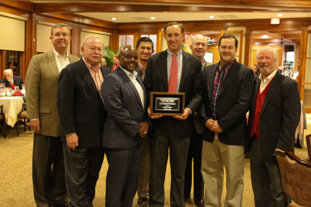 Charles Ezelle receives Dave T. Smith Award