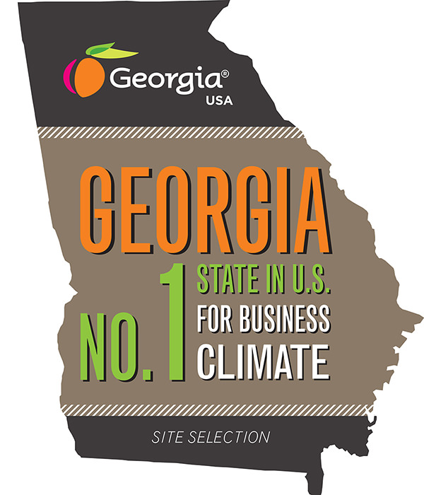 GEORGIA RANKED NO. 1 STATE IN U.S. FOR BUSINESS