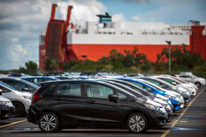 Port of Brunswick Auto Yard